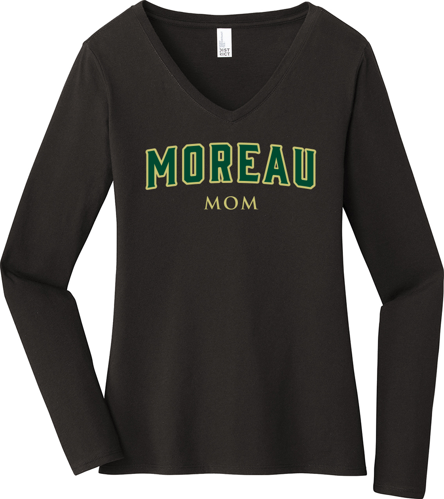 Moreau Mom District Women’s Tee Long Sleeve, Black